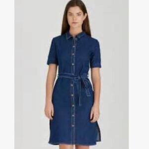 Colleen Eitzen South Africa Denim belted dress